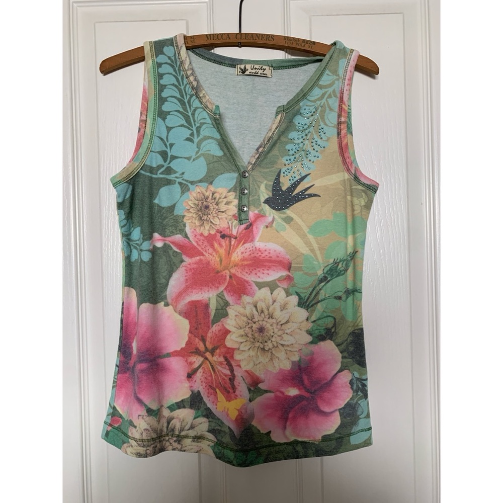 Unity World Wear Tank Top Women’s Size Large